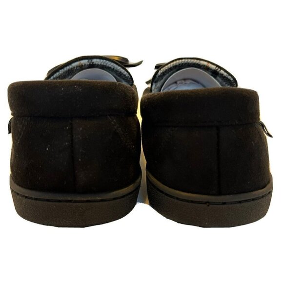 Dockers NIB Men’s Memory Foam Indoor Outdoor Outsole Black Slippers-L (9/10) - Picture 10 of 16